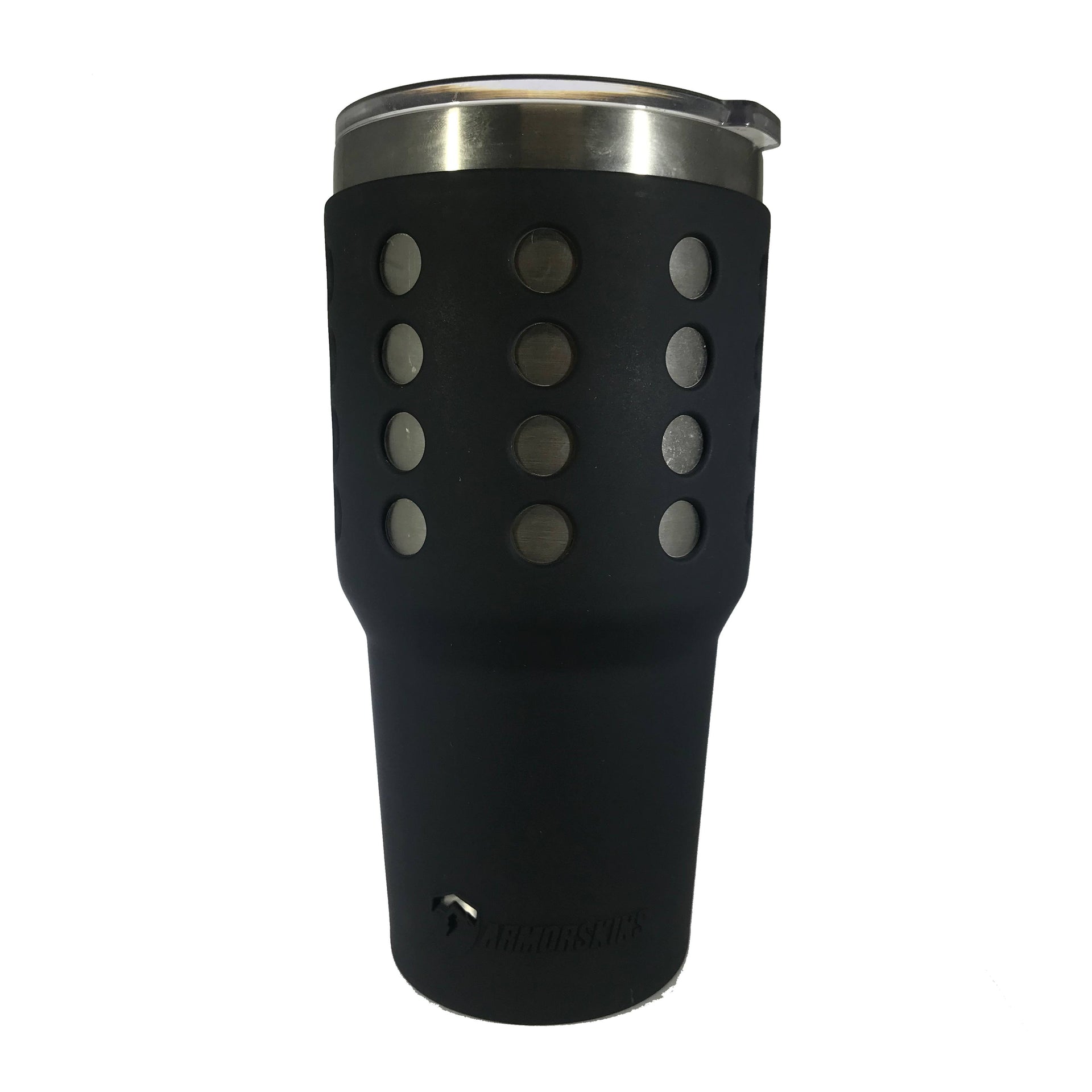 Skin for Yeti Rambler 30 oz Tumbler - Solid State Black by Solid Colors