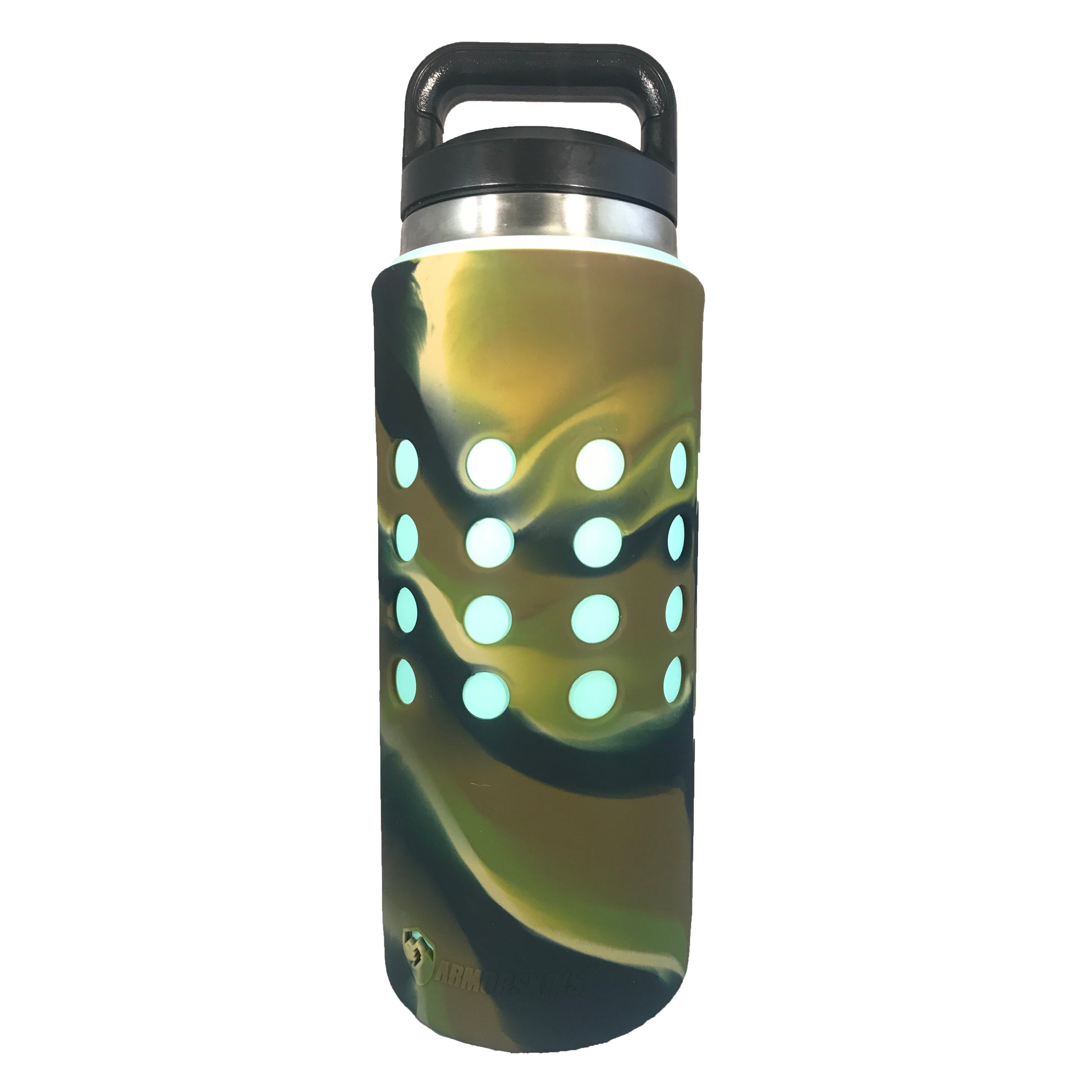 Skin for Yeti Rambler 64 oz Bottle - Solid State Yellow by Solid